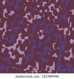 The seamless colorful pattern with ink hand drawn camouflage. Hand drawn overlapping background for your design.Textile, blog decoration, banner, poster, wrapping paper