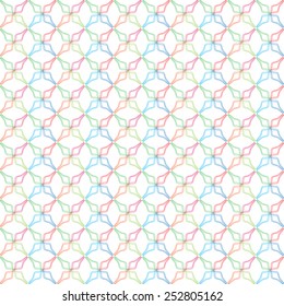 Seamless colorful pattern, repeating pattern, vector background