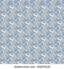 seamless colorful pattern with stars