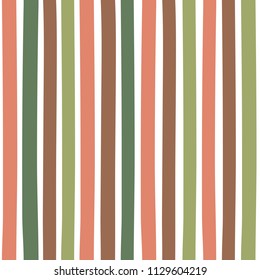 Seamless colorful pattern with vertical stripes. Pattern can be used for fabric design, t-shirts and textiles. Print for polygraphy, wallpaper, wrapping papers, notebook. Vector background.
