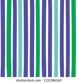 Seamless colorful pattern with vertical stripes. Pattern can be used for fabric design, t-shirts and textiles. Print for polygraphy, wallpaper, wrapping papers, notebook. Vector background.