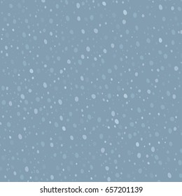 Seamless colorful rain drops pattern background vector water blue nature raindrop abstract illustration