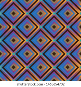 Seamless colorful repeat geometric background.EPS10 Illustration