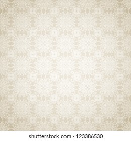 Seamless colorful retro pattern background, vector illustration
