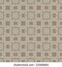 Seamless colorful retro pattern background