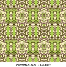 Seamless Colorful Retro Pattern Background, Vector Illustration
