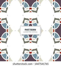 Seamless colorful retro pattern background, vector illustration