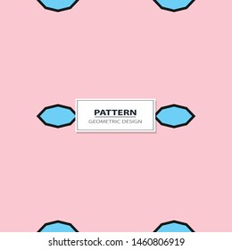 Seamless colorful retro pattern background, vector illustration