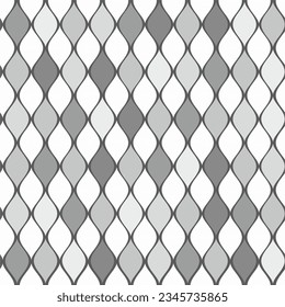Patrón rotativo de color sin brillo. Ilustración vectorial. 