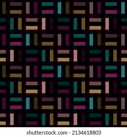 Seamless colorful shapes vector pattern. Modern graphic design. wallpaper. fabric, packaging paper, print