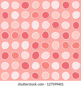 Seamless colorful spots
