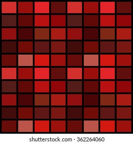 Seamless colorful square tiles pattern