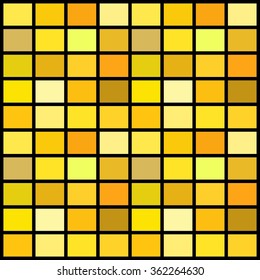 Seamless colorful square tiles pattern