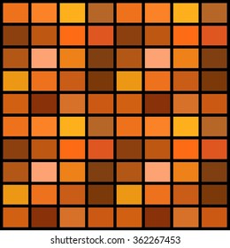 Seamless colorful square tiles pattern