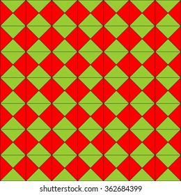 Seamless colorful square tiles pattern