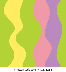 Seamless colorful striped pattern background. Vector illustration