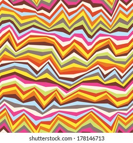 Seamless colorful striped pattern. Vector illustration
