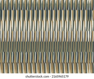 Seamless colorful striped pattern. Vector overlapping stripe lines pattern.