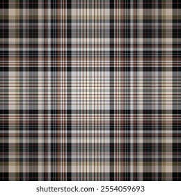 Seamless colorful striped plaid pattern design. for plaid, fabric, carpet, rug, textile, clothes, table, weaving, dress, clothing. Vector drawing
