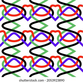 seamless colorful stripes pattern.ribbon pattern abstract