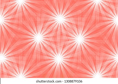 Seamless colorful swirl lines pattern on black background. spotlights vector illustration