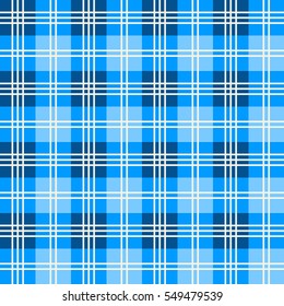 Seamless and colorful tartan pattern with stripes and squares as a background or for clothing purposes - Eps10 vector graphics and illustration