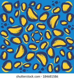 Texturas coloridas sem emenda de leopardo