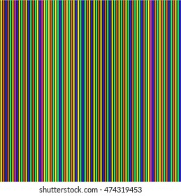 Seamless colorful vertical lines pattern background.