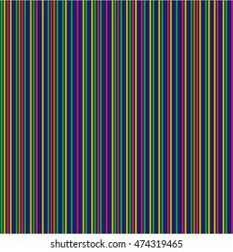 Seamless colorful vertical lines pattern background.