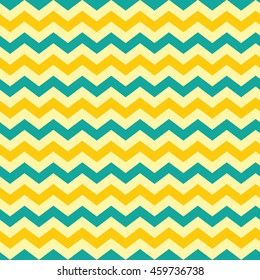 Seamless colorful zigzag chevron pattern background.