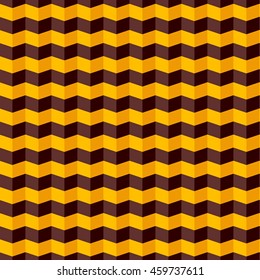 Seamless colorful zigzag chevron pattern background.
