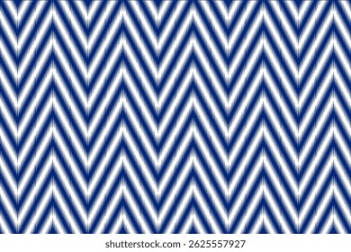 A seamless colorful zigzag ikat pattern with vibrant red, green, yellow, black, and white tones. This traditional ethnic textile design features sharp jagged lines and a bold geometric layout, perfect