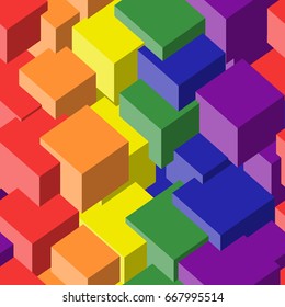 Seamless Colorfull background Vector illustration