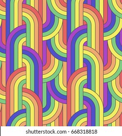 Seamless Colorfull background Vector illustration LGBT