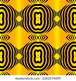 Seamless colourful batik ethnic dayak ornament line art pattern for textile or fashion 