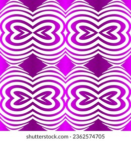 Seamless colourful batik ethnic dayak ornament line art pattern for textile or fashion 