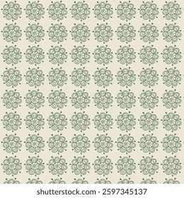 seamless colourful flower pattern design