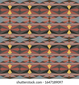 Seamless colourful pattern geometric backgrounds vector design