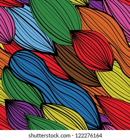 seamless colourfull abstract pattern with strips
