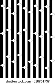 Seamless Column Background. Vector