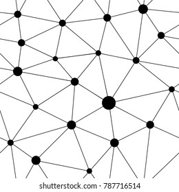 Seamless  communication network, crystal lattice
