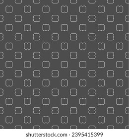 Seamless composition of abstract shapes. Template for backgrounds, prints, textures, creative ideas for packaging, clothing and decoration
