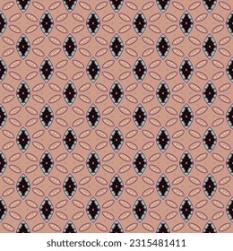 Seamless Concept Card Banner Frame Beauty Fashion Minimal Textile Template Graphic Vintage Fabric Cloth Print Shape Style Texture Design Wallpaper Background Geometric Art Pattern.