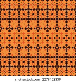 Seamless Concept Swatch Funky Frame Fashion Trendy Art Shape Grid Fabric Wallpaper Textile Background Tile Symmetry Backdrop Texture Print Graphic Geometric Modern Pattern