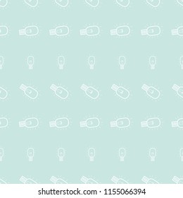 Seamless conceptual background bulb for design catalog or texture. Vector artwork.