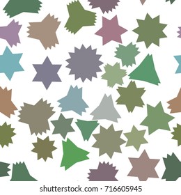 Seamless conceptual background, for web page, graphic design, catalog or texture. Pattern of star. Vector illustration graphic.