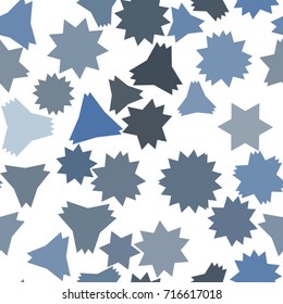 Seamless conceptual background, for web page, graphic design, catalog or texture. Pattern of star. Vector illustration graphic.