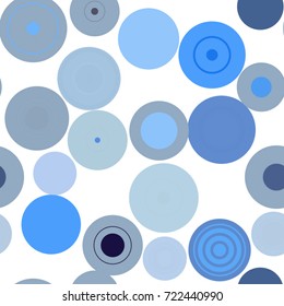 Seamless conceptual background, for web page, graphic design, catalog or texture. Pattern of circles, bubbles, sphere or ellipses. Vector illustration graphic.