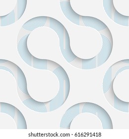 Seamless Contemporary Pattern. Abstract Web Background