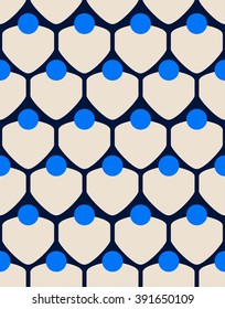 seamless contrasting classic simple elegant pattern, ornament